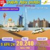 LEBARAN! BEST OF DUBAI ABU DHABI+DESERT SAFARI 6D