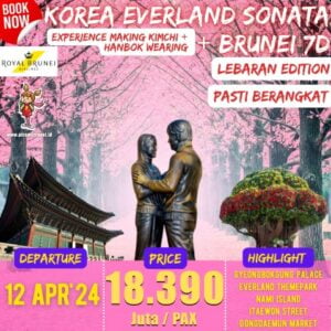 LEBARAN! KOREA SONATA EVERLAND+BRUNEI 7D